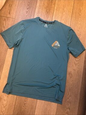 Passenger Made to Roam Teal Short-Sleeve Performance Shirt